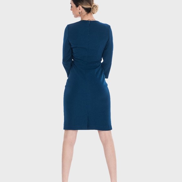 Alantino midi dress for woman. Suitable for office or formal wear. - Picture 7 of 9